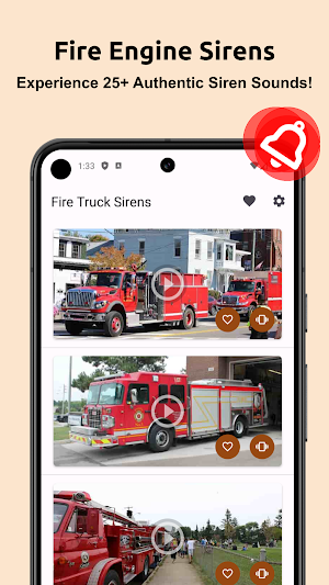 Fire Truck Sirens Screenshot 0