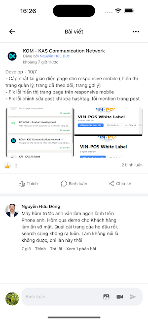 KOM Screenshot 1