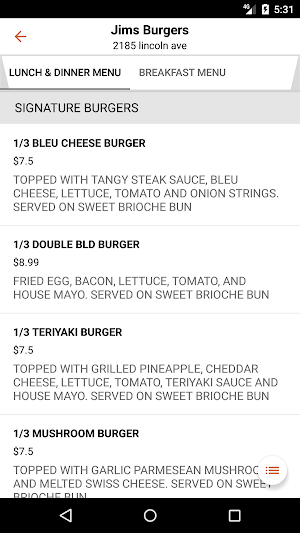 Jim's Burgers Screenshot 3