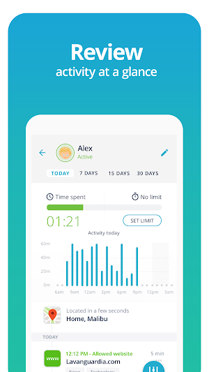 Qustodio Parental Control App Screenshot 3