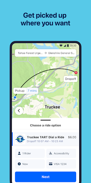 Truckee TART Dial a Ride Screenshot 1