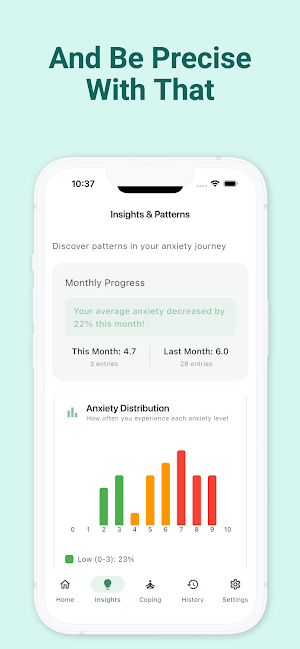 Anxiety Tracker - Pulse Mood Screenshot 3