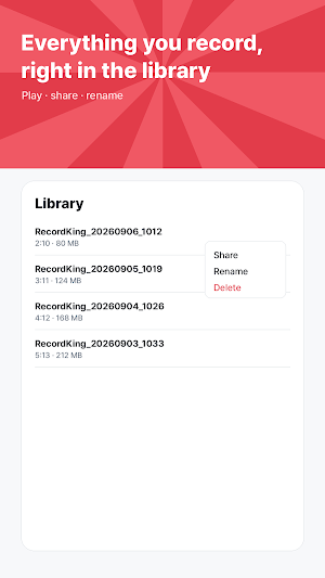 Screen Recorder - Record King Screenshot 3