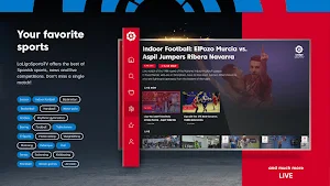 LaLiga Sports TV - Live sports in Smart TV Screenshot 1