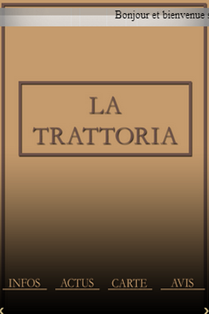 La Trattoria Screenshot 0