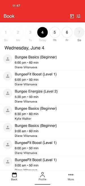 Impulse Bungee Fitness Screenshot 1