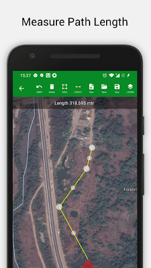 AreaCalc - GPS Area & Length Calculator - No Ads Screenshot 2
