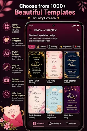 Invitation Maker Screenshot 3