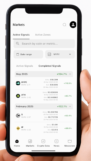 MooMetrics - Crypto Analysis Screenshot 2