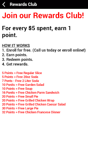 Angelo’s Pizza & Pasta Screenshot 2