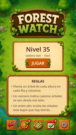 Forest Watch: Puzzle de Logica Screenshot 0