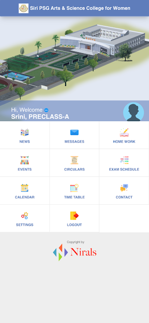 Siri PSG College Screenshot 0