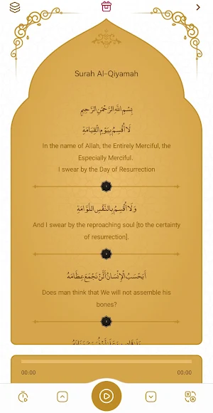 Surah Qiyama سورة القیامة Screenshot 2