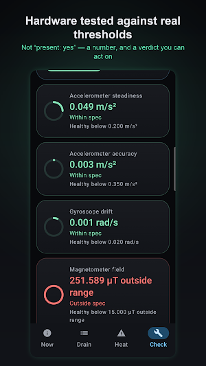 Milliamp: Battery Health Screenshot 2
