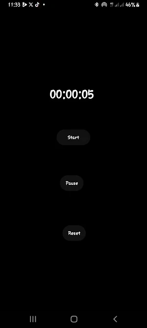 StopWatch Screenshot 2