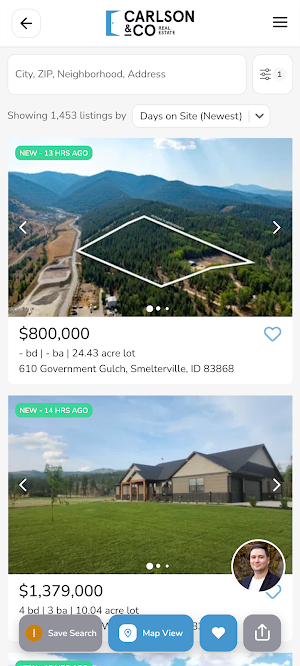 Carlson & Co Real Estate Screenshot 1