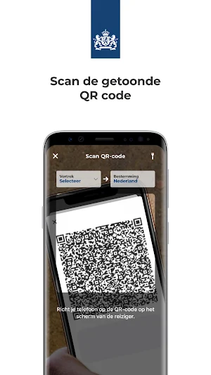 DCC cross border Scanner app NL Screenshot 1
