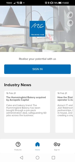 ARE Training Hub Screenshot 0