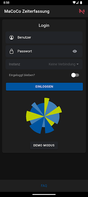 MaCoCo Zeiterfassung Screenshot 2