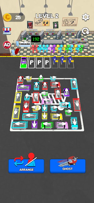 Shop Jam: Cart Rush Screenshot 1