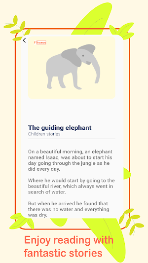 Safari stories for kids Screenshot 1