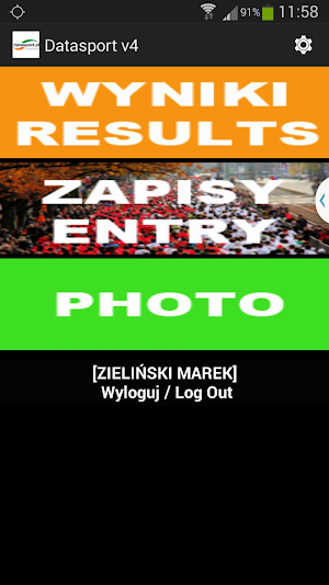 Datasport Screenshot 0