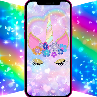 Glitter Unicorn wallpaper