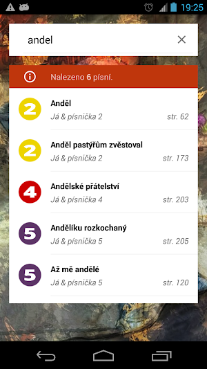 Který zpěvník? Screenshot 1