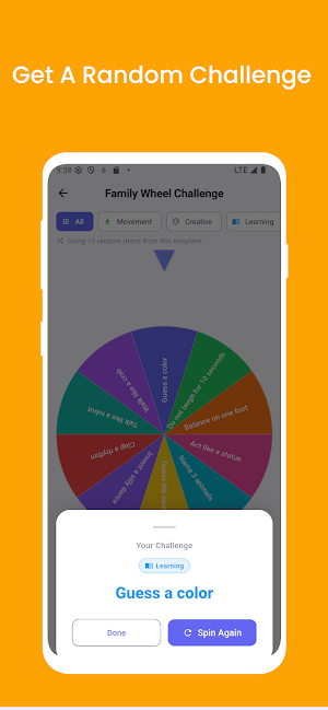 Spinivity: Challenge Wheel Screenshot 3