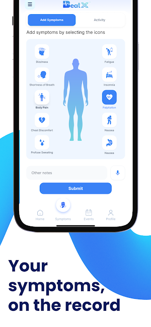 BeatX Patient Screenshot 2