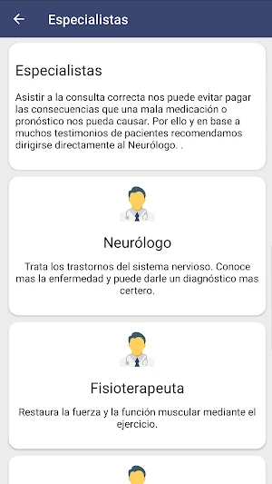 Parálisis Facial de Bell Screenshot 3