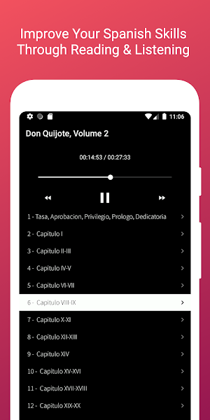 Spanish Reading & AudioBooks for Beginner Learners Screenshot 3