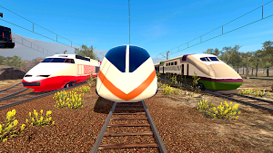 Train Racing Simulator: Free Train Games Screenshot 3
