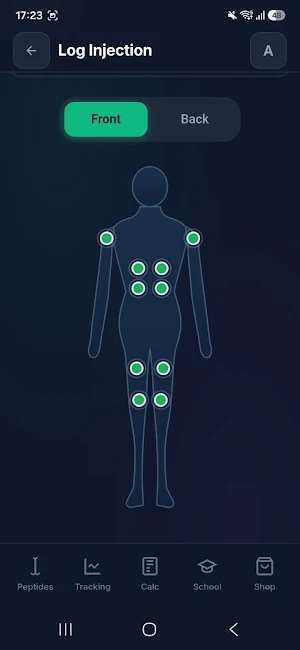 Peptide Lab: Dosage Calculator Screenshot 0