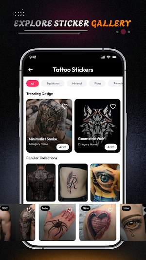 Inkhunter : 3D Tattoo Preview Screenshot 3