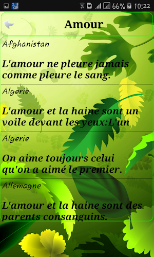 Proverbes du Monde Screenshot 1