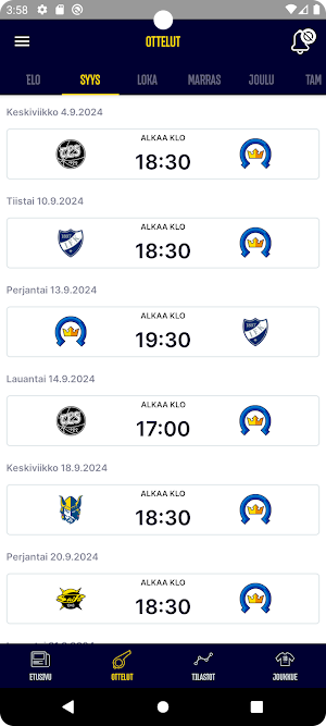 Kiekko-Espoo Screenshot 1