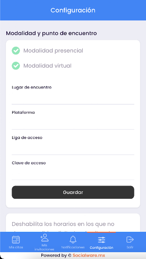Expositores Screenshot 2