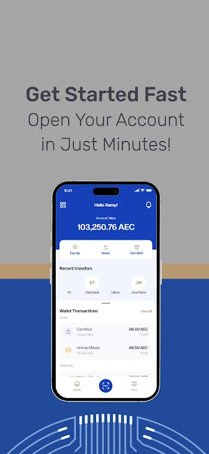 AEC Wallet Screenshot 3