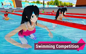 Anime School Girl Life Games Screenshot 1