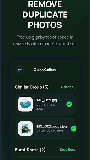 Phone Storage Cleaner - Siftra Screenshot 2