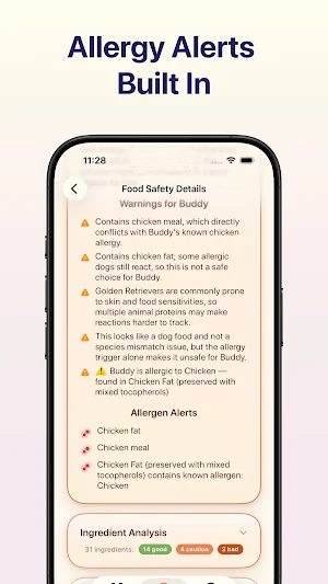 Pet Food Safety Scanner screenshot 4