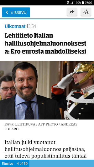 Savon Sanomat Screenshot 3