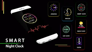 Digital & Analog Clock - Screen Saver wallpaper Screenshot 0