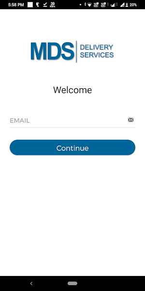 MDS Delivery Services Screenshot 1