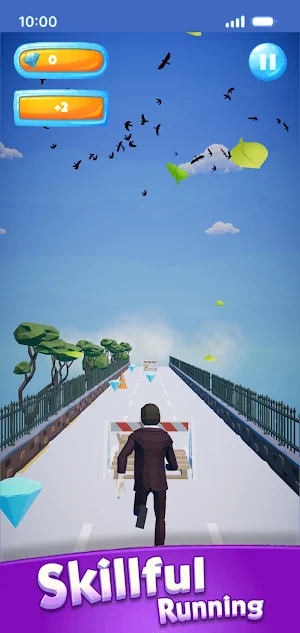 Diamond Run : Running Game Screenshot 1
