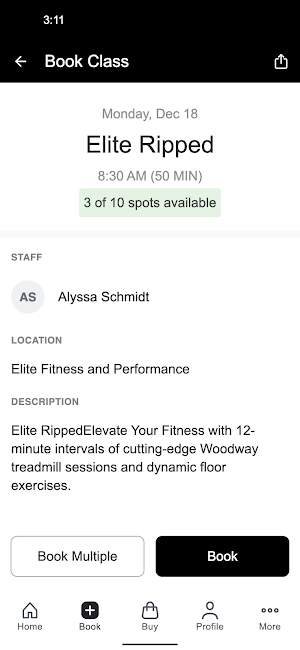 Elite Fitness and Performance Screenshot 2