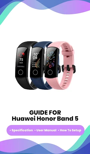 Huawei Honor Band 5 Guide App Screenshot 0