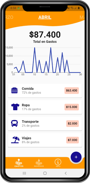 Finanzas Personales Screenshot 1