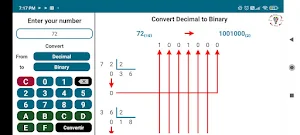 Binary Hexadecimal and Octal Screenshot 2